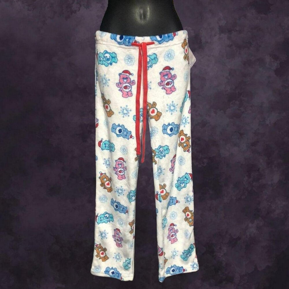 Fuzzy Care Bears PJ Pants